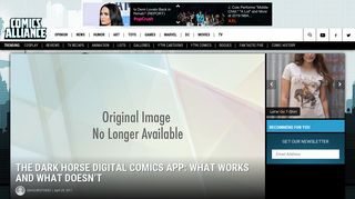 The Dark Horse Digital Comics App: What Works and What Doesn't