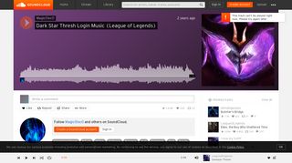 Dark Star Thresh Login Music (League of Legends) by Magic0loc0 ...