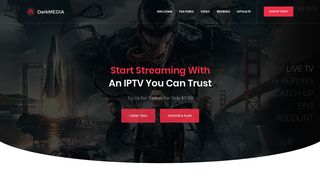 Dark Media Pro | IPTV Streaming