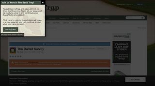 The Darrell Survey - Golf Talk - The Sand Trap .com