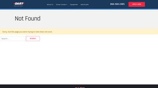 Dart Transit Company > Login - Dart Trucking Jobs