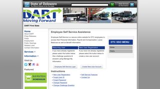 DART First State - Employee Self Service Assistance