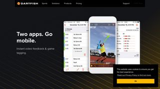 Dartfish - Two apps. Go mobile.