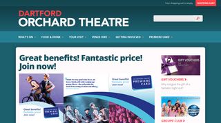 Premiere Card | The Orchard Theatre - Orchard Theatre, Dartford