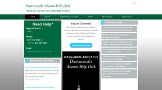 Resources - Alumni Help Desk - Dartmouth Alumni