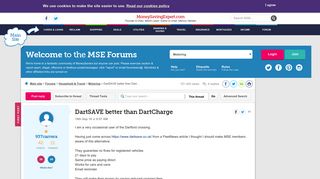 DartSAVE better than DartCharge - MoneySavingExpert.com Forums