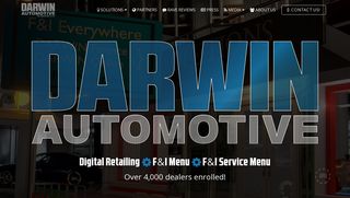 Digital Retailing | Darwin F&I Menu | F&I Service Menu Dealer Solutions