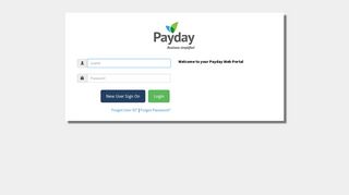 Login - Payday HR Solutions