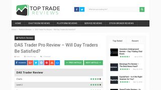 DAS Trader Pro Review - Value Day Trading Software Platform