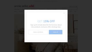 Up to 80% Off | Discount Bedding, Rugs & Accessories - Annie Selke ...