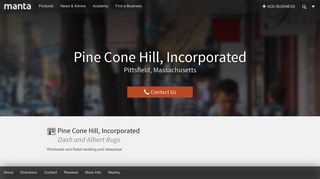 Pine Cone Hill Incorporated Pittsfield MA, 01201 – Manta.com