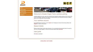 NCP - Greater Anglia - Dash Park