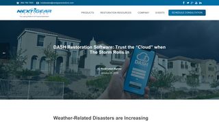 DASH Restoration Software: Trust the “Cloud” when The Storm Rolls In