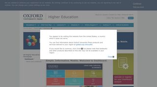 Dashboard - Oxford University Press