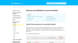 How to use Dashlane in your browser – Dashlane
