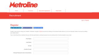 Register - Metroline