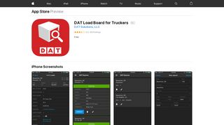 DAT Load Board for Truckers on the App Store - iTunes - Apple
