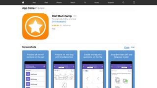 DAT Bootcamp on the App Store - iTunes - Apple