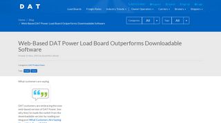 Power Load Board - DAT - DAT.com