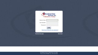 Purchase orders/ed data login - Educational Data Services