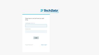 Log in for your Price - Shop Tech Data