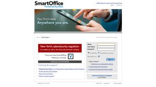 SmartOffice Client Sign In - Ebix CRM