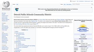 Detroit Public Schools Community District - Wikipedia