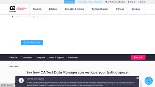 CA Test Data Manager - CA Technologies