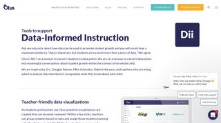 Data-Driven Instruction tools to help educators use data appropriately