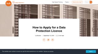 Applying for a Data Protection Licence (DPA Licence) in 2018