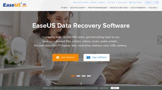 EaseUS® | Data Recovery, Backup, Partition Manager & PC Utility ...