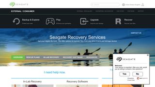 Seagate Recovery Services | Seagate US