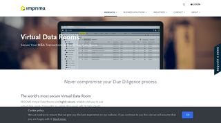 Virtual Data Room by Imprima | Industry Leading Security. 24/7/365 ...