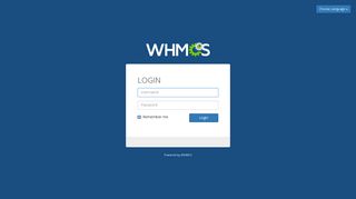 WHMCS - Login - Database Mart LLC