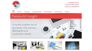 Databuild: database of construction projects and tendering opportunities