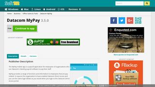 Datacom MyPay 3.5.0 Free Download