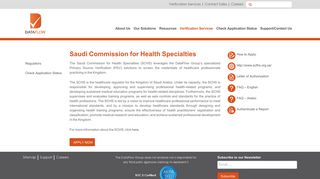 Saudi Commission for Health Specialties – Dataflow Group