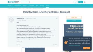 Data flow login el.number additional documnet, Saudi Arabia forum ...