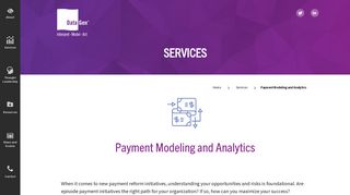 Payment Modeling and Analytics | Services | DataGen