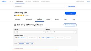 Working at Data Group USA in Alexandria, VA: Employee Reviews ...