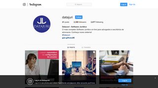 DataJuri - Software Jurídico (@datajuri) • Instagram photos and videos