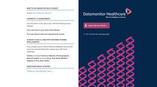 The Datamonitor Healthcare Service brings you closer to the pharma ...