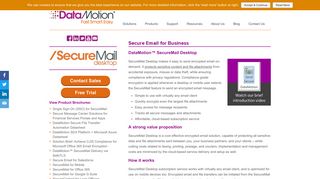 Secure Email DataMotion
