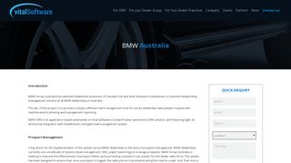 BMW Australia - Vital Software