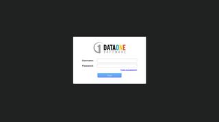DataOne Software Client Portal Login