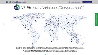 Remote Tank Monitoring | Global M2M Plaform DataOnline.com