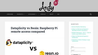 Dataplicity vs Resin: Raspberry Pi remote access compared - AndyPi