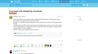 Cant login with dataplicity wormhole - Getting Started - Community