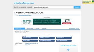 webmail.datarealm.com at WI. Datarealm Webmail - Login