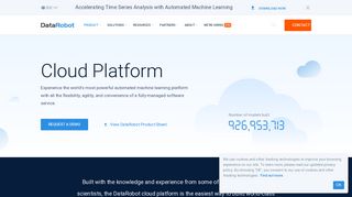 Automated Machine Learning Solutions | DataRobot Cloud